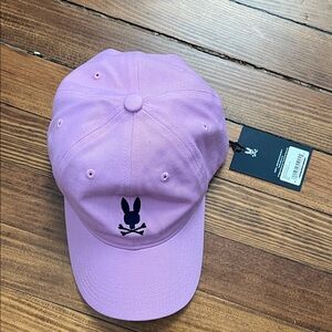 Psycho Bunny Purple Baseball Cap
